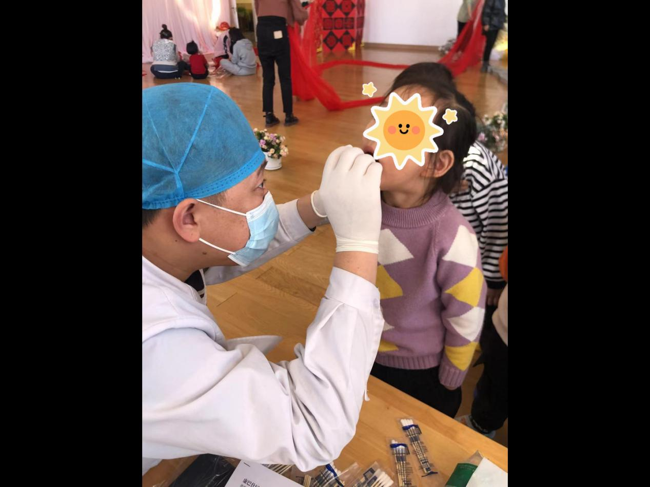 鄂尔多斯水之恩口腔医院走进康巴什十二幼儿园开展义诊活动