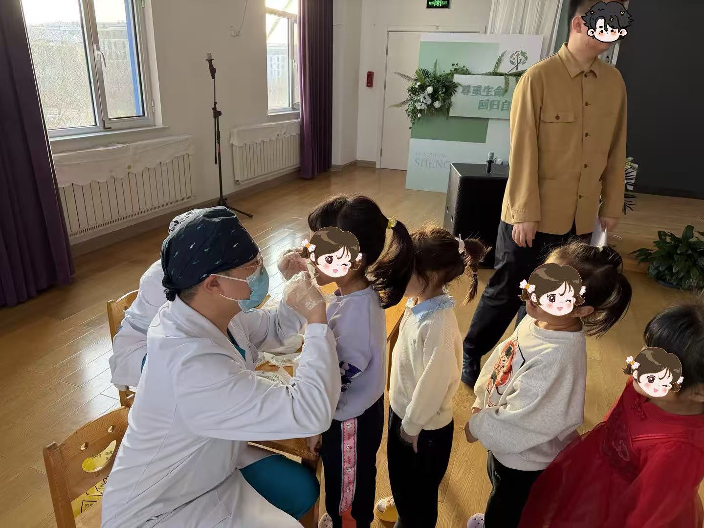 护牙从“氟”开始，关爱伴幼成长——鄂尔多斯水之恩口腔医院公益涂氟走进康巴什第十二幼儿园